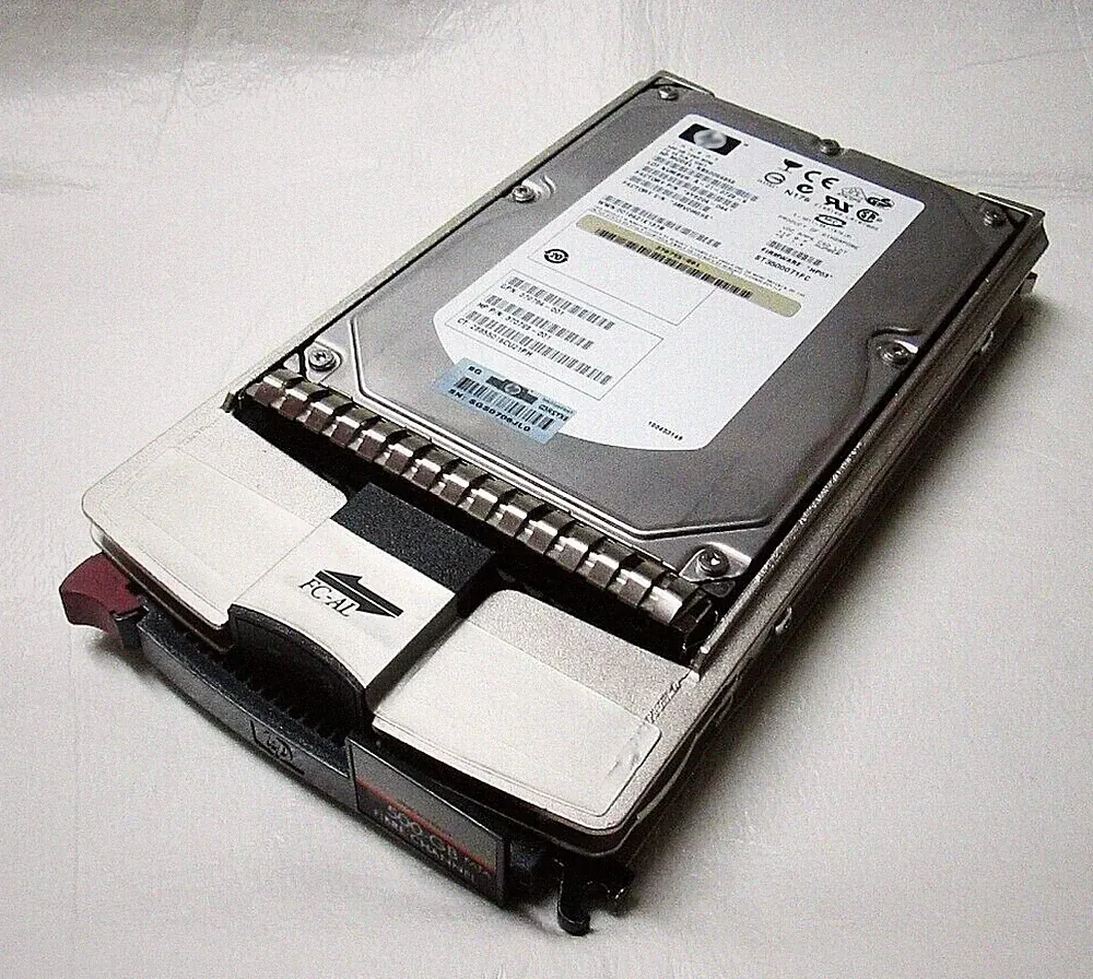 500GB FATA 7.2K Fibre Channel Hard Drive 370794-001 NB50058855 Same Day Ship