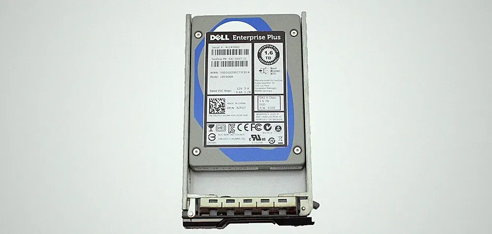 Dell Enterprise Plus 1.6TB 6Gbps SAS 2.5'' SSD Solid State Drive LB1606R 82FG7