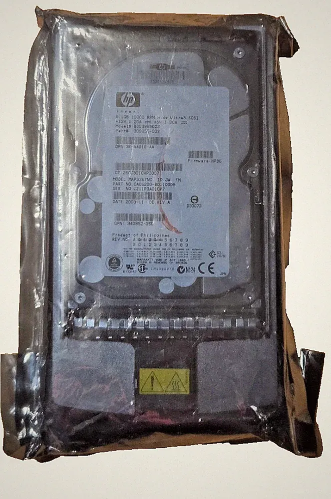 HP 9.1GB 10000 RPM SCSI Wide Ultra3 SCSI Server Hard Drive (NEW)